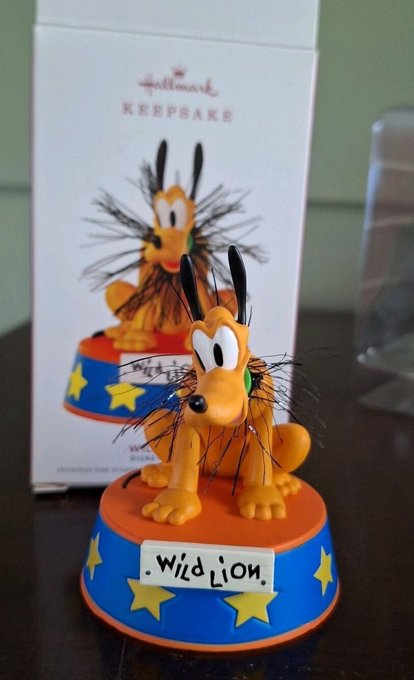 2019 Hallmark Keepsake "Wild Lion" Disney Pluto Limited Edition QXE3127